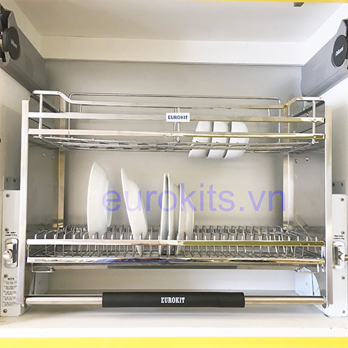 Giá để dao thớt gia vị chai lọ inox Eurokit MB 400 - Image 4