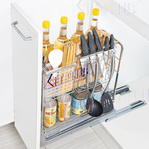 Giá gia vị Inox nan dẹt KIT PLUS DS40 - Image 3