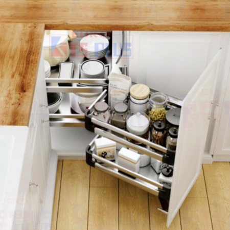 Giá liên hoàn inox hộp Eurokit GK.0160-R (Mở phải)
