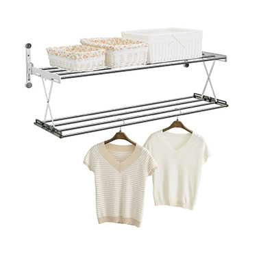 Giá treo và để đồ 1 tầng Inox gấp gọn GDT-WH4110 (1000x400) - Image 3