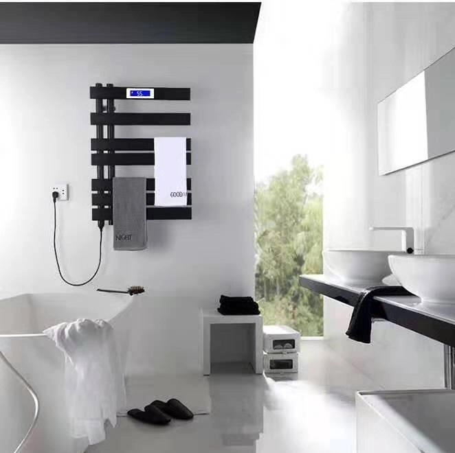 Giàn sấy khăn tắm khăn mặt màu đen Miken R330B - Image 5