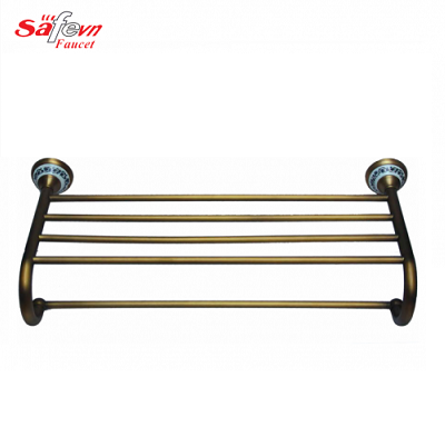 Giàn vắt khăn màu vàng chải EcoBath EC218-12BG - Image 3