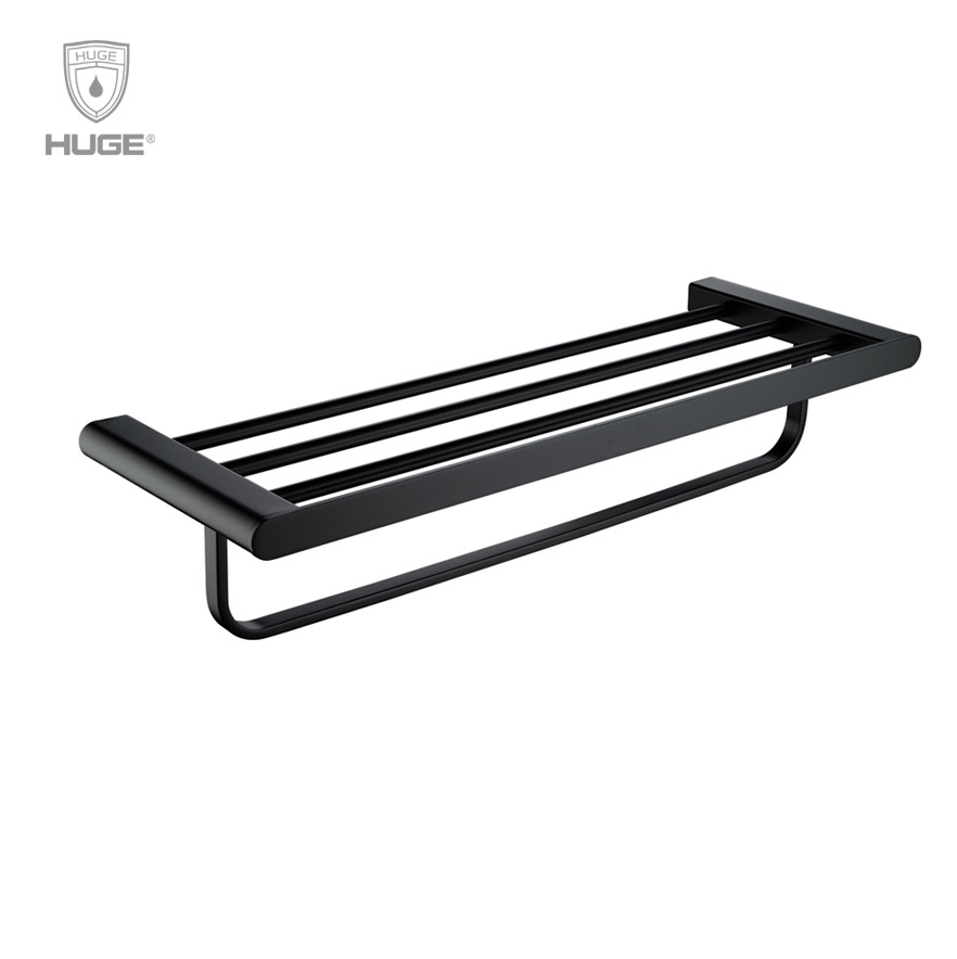 Giàn vắt khăn tắm màu đen Huge H-B1826B