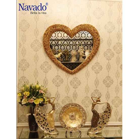 Gương decor dây thừng treo tường Navado No15359 - Image 6