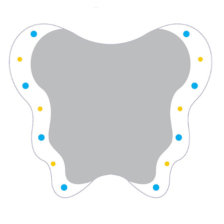 Gương đèn led cảm ứng tròn đèn sát viền Bancoot LKM7070 (700x700mm) - Image 6