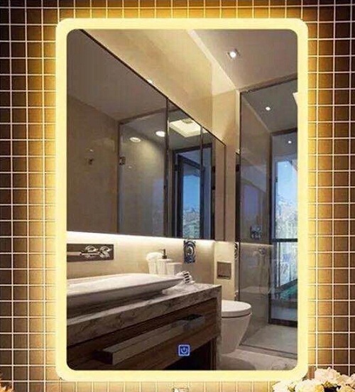Gương đèn LED CLM 8060D (80x60cm - Đứng)