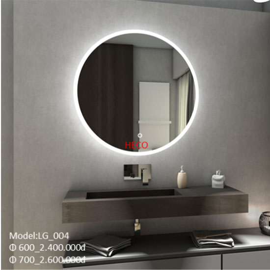 Gương đèn led khung gỗ Heco LG-135 - Image 5