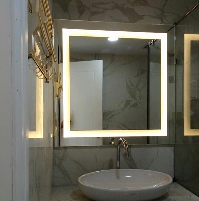 Gương đèn LED ONIMI 80100 (80x100cm - Đứng hoặc ngang, hoặc cắt theo yêu cầu) - Image 5