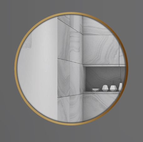 Gương nhà tắm hình chữ nhật đứng GLS S00R50 (600x800mm) - Image 5