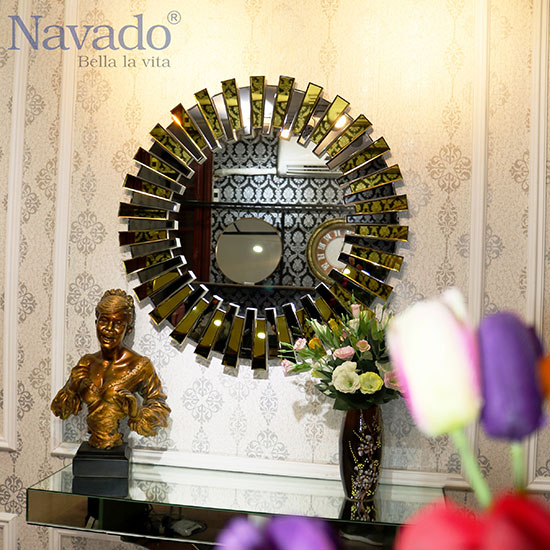 Gương phòng khách tân cổ điển Navado NO15251 - Image 5
