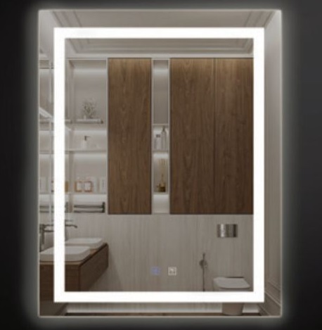 Gương phòng tắm Bancoot tráng bạc chùa hoa BC111 - Image 6