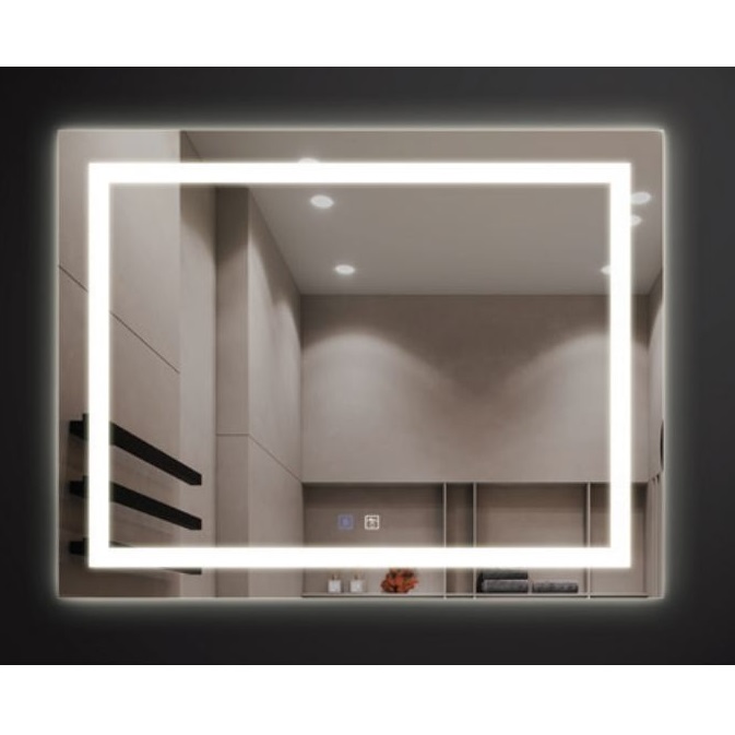 Gương phòng tắm đèn led Bancoot LKM017N (700x900 mm)