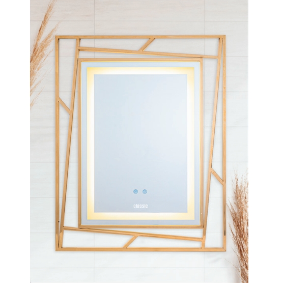 Gương phòng tắm đèn Led Classic CLG 918 (750x950mm)