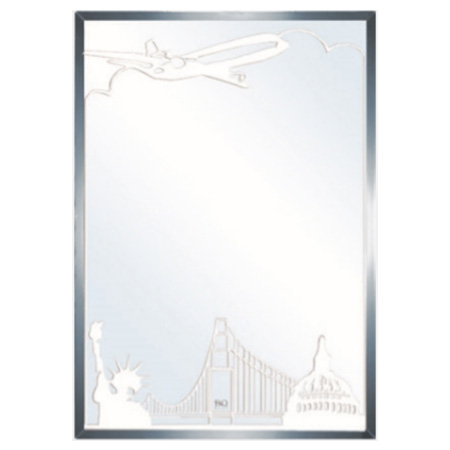 Gương phòng tắm đèn led Đình Quốc DQ 67013 (70x50) - Image 3