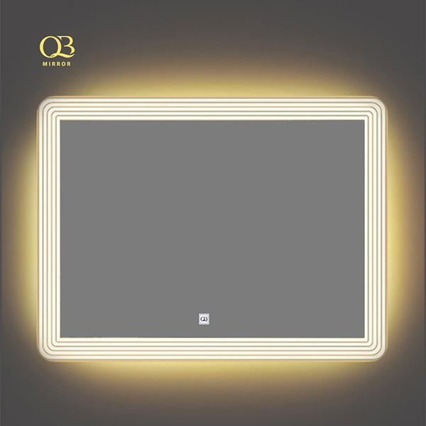 Gương phòng tắm đèn led QB-QL901NV (800x600mm)