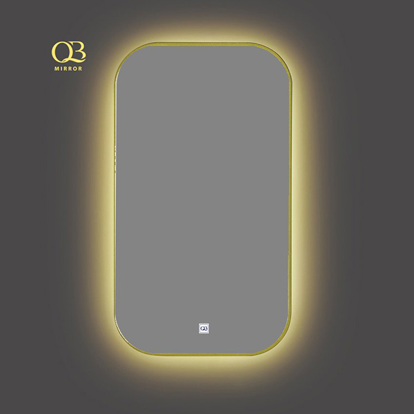 Gương phòng tắm đèn led QB-QL933V (450x800mm)