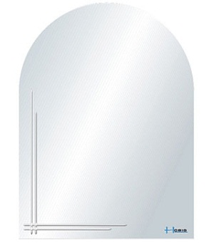 Gương phòng tắm HOBIG HB2-735(50x70cm 2 lớp) - Image 3