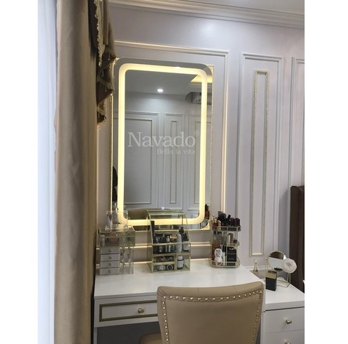 Gương phòng tắm nghệ thuật Navado Julia Mirror (80x80cm) - Image 4