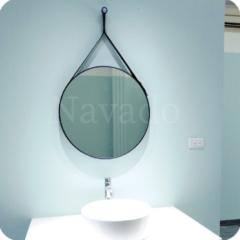 Gương phòng tắm nghệ thuật Navado Sarah Mirror (80x80cm) - Image 6