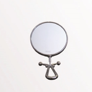 Gương trang điểm phóng đại màu đồng mờ có đèn Led Miken DQ1188 - Image 3