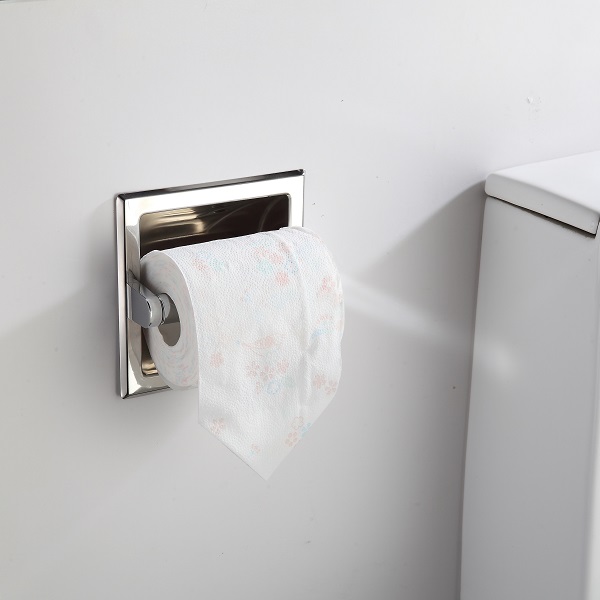 Hộp đựng giấy vệ sinh hình vuông Inox SUS304 màu đen Miken MK-5810BL - Image 4