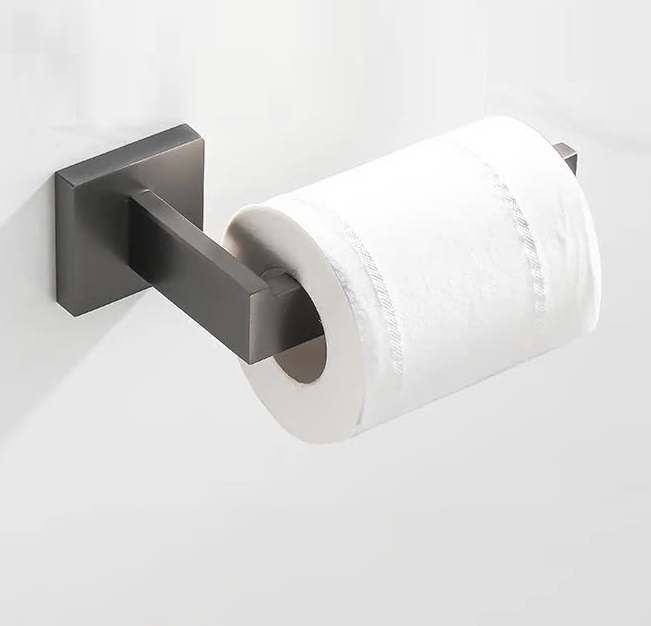 Hộp đựng giấy vệ sinh hình vuông Inox SUS304 màu đen Miken MK-5810BL - Image 5