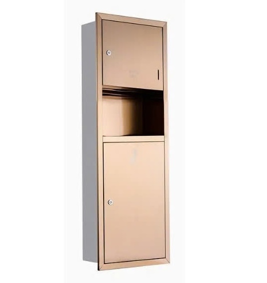 Hộp giấy lau tay treo tường màu xanh tím than Miken MKG-E6012BL - Image 3