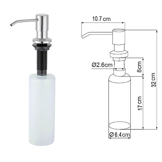 Hộp xịt xà phòng đôi Royal RA-509 - Image 4