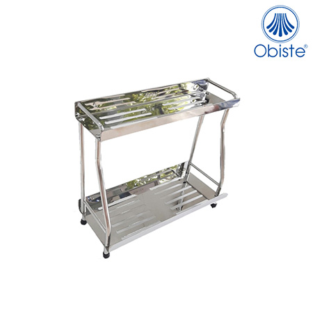 Kệ bát đĩa 2 tầng đứng inox 304 Obiste KBD02 - Image 3