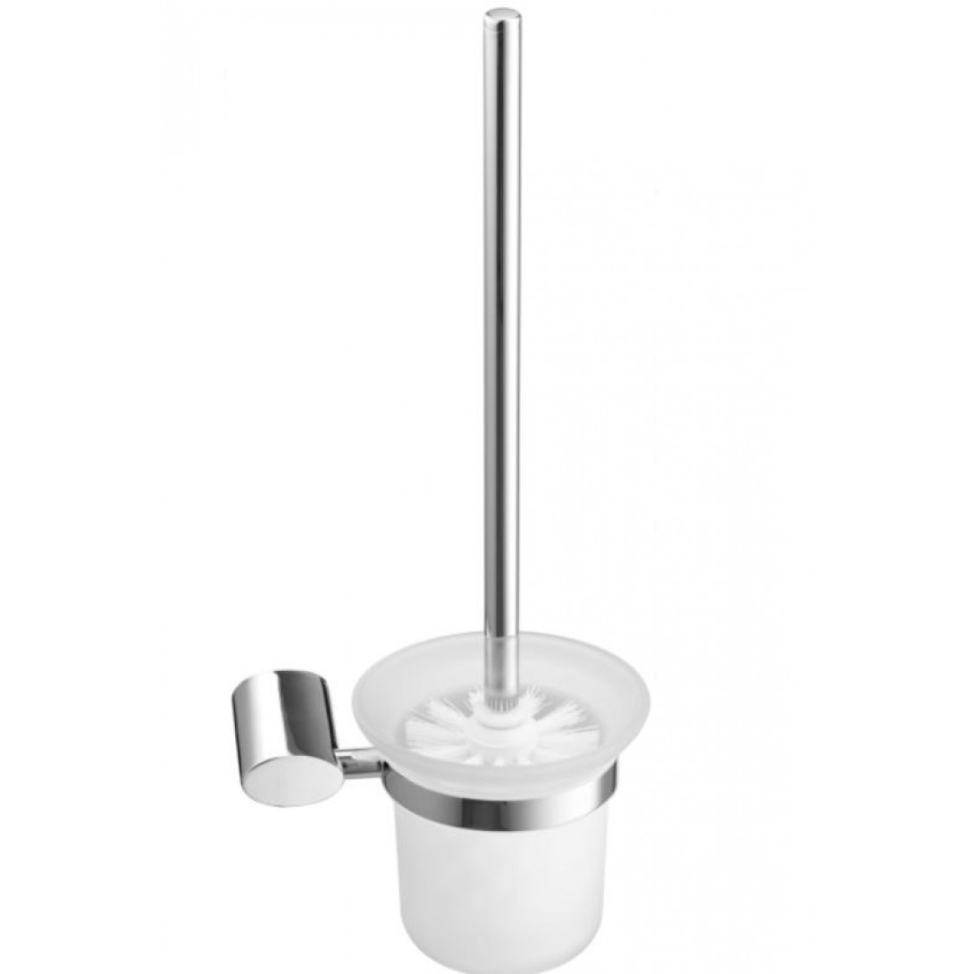 Kệ chổi cọ Toilet treo tường các màu crom, Inox mờ, vàng, hồng vàng, đen Miken MK-PC0053 - Image 5