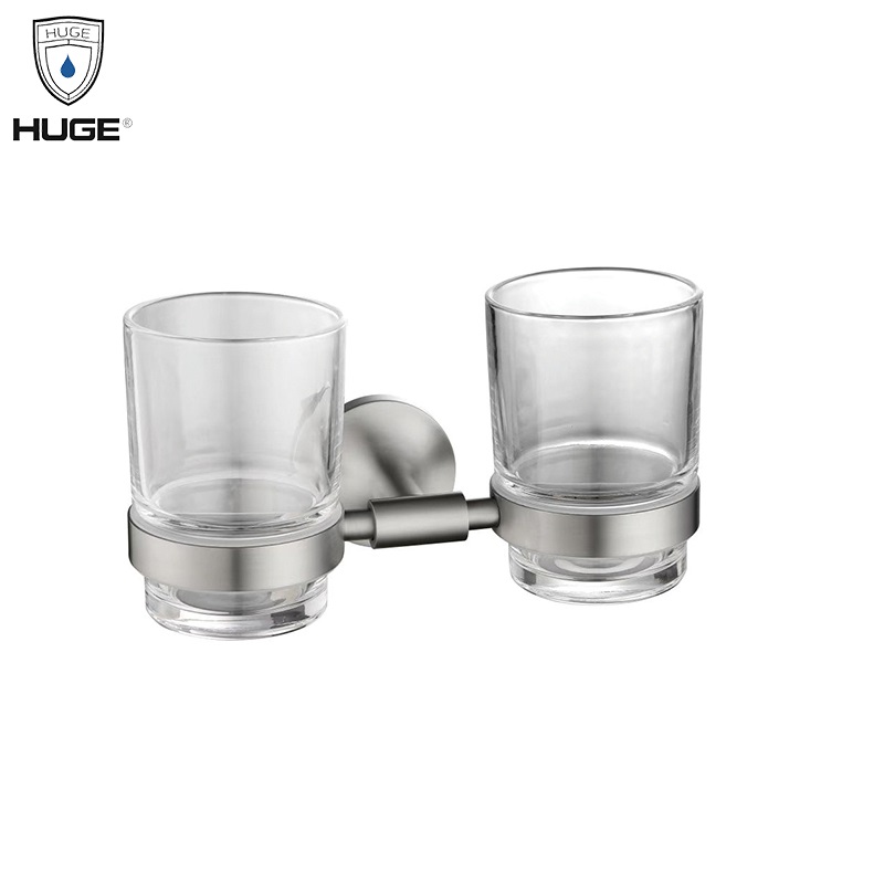 Kệ cốc đánh răng màu xám Huge H-B1139M