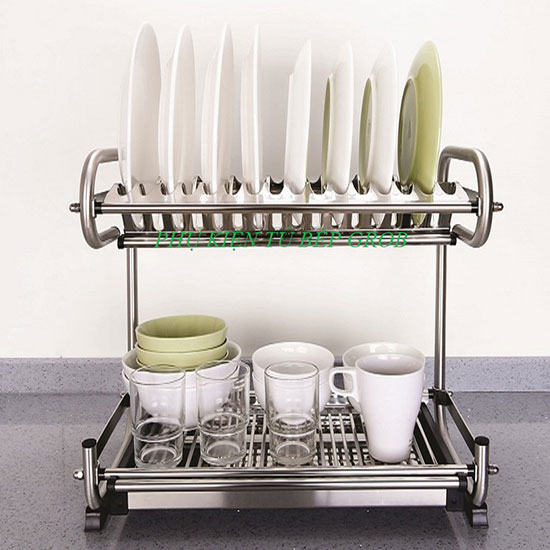 Kệ đựng bát đĩa inox hộp gắn cánh Grob GH-61 - Image 3