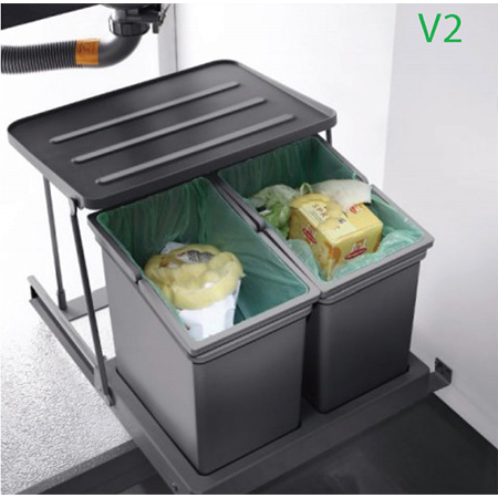 Kệ đựng dao thớt chai lọ inox nan dẹt Grob GC-20 - Image 5