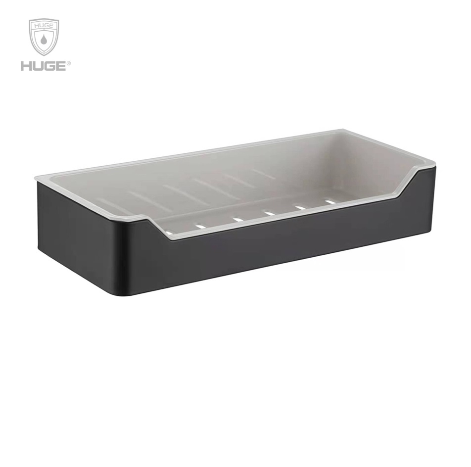 Kệ đựng đồ phòng tắm màu đen Huge H-B1927B