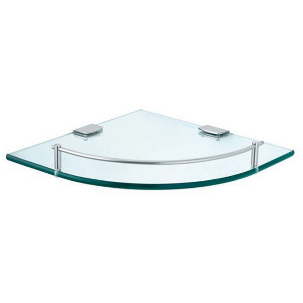Kệ góc 2 tầng Đồng mạ Crom bóng Miken MKK-3991 - Image 5