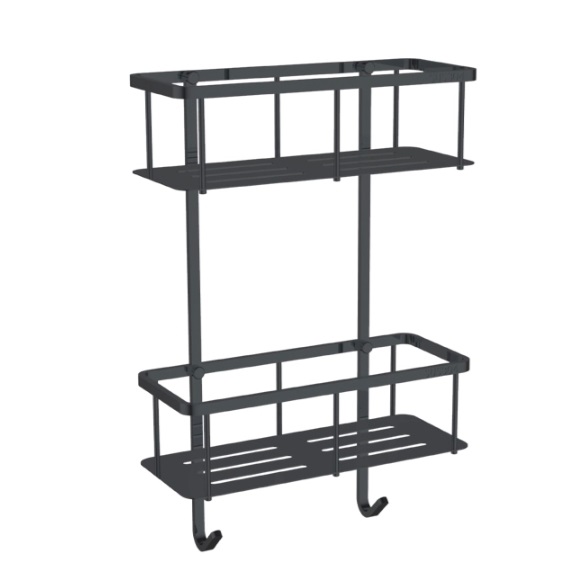 Kệ góc 2 tầng inox 304 Moonoah MN-G10011 bóng - Image 4
