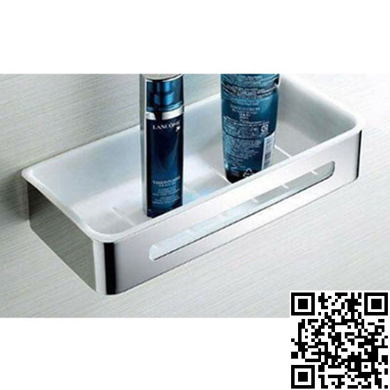 Kệ góc 2 tầng màu vàng chải EcoBath EC4067-2 - Image 4