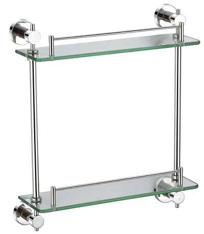 Kệ góc 2 tầng màu vàng chải EcoBath EC4067-2 - Image 5