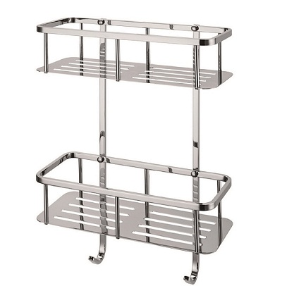 Kệ góc 2 tầng màu vàng hồng Miken MK-3225RG - Image 3