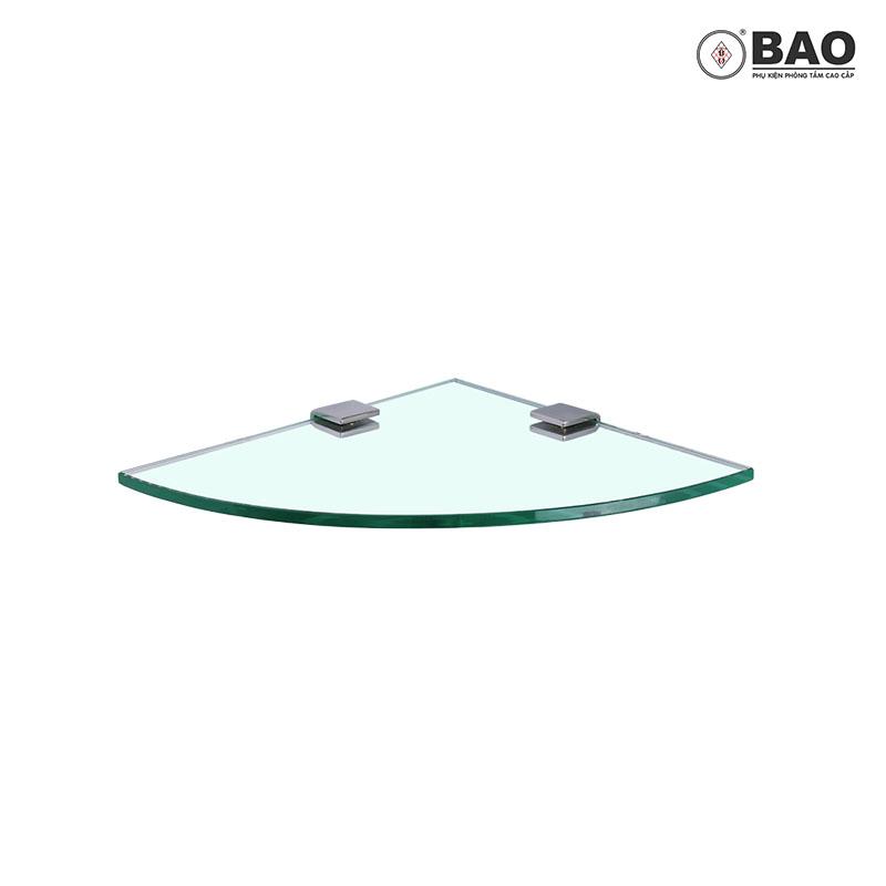 Kệ góc kính cường lực BAO BN300 (200x200x20 mm)