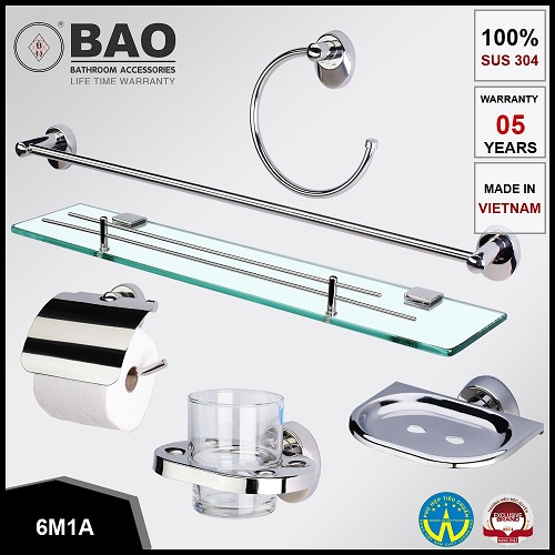 Kệ kính dưới gương BAO M7-702 (570x130x50 mm) - Image 5