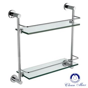 Kệ kính thẳng 2 tầng Cleanmax 21006