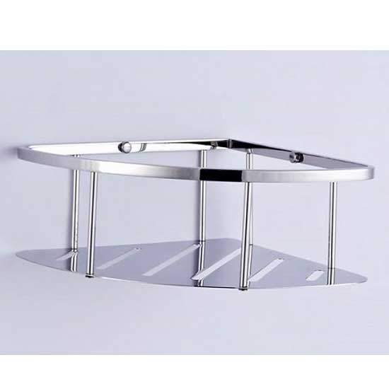Kệ treo tường để dầu gội ,sữa tắm 2 tầng Inox 304 bóng Miken MKK-8500 - Image 3