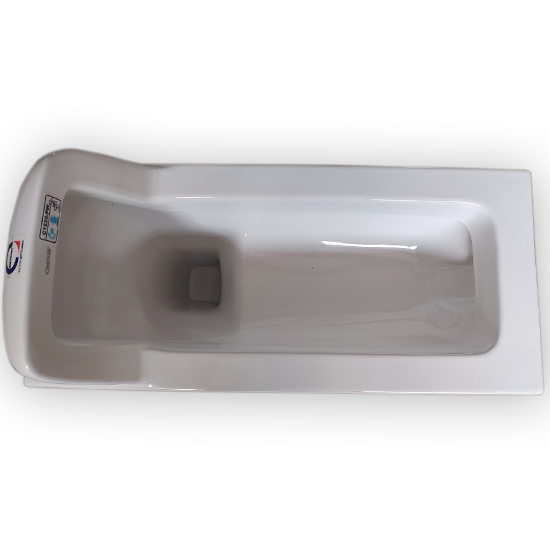 Két treo bằng sứ kết hợp chậu rửa tay dùng cho xí xổm Miken MK-212-C - Image 4