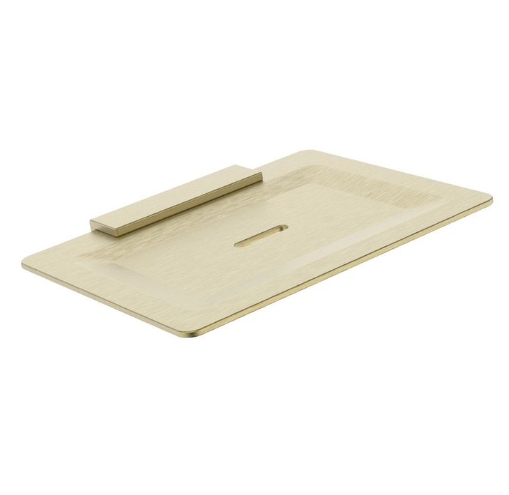 Khay để xà phòng màu vàng EcoBath EC211-01BG