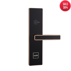 Khóa cửa đại sảnh mạ đồng cổ Faster FS009 AC - Image 4