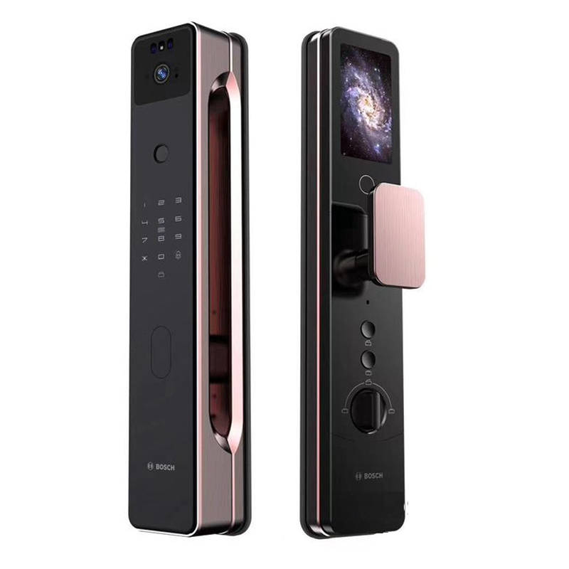 Khóa cửa điện tử BOSCH FU8 Plus copper 3D FACE ID