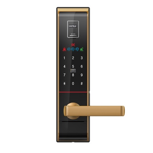 Khóa cửa điện tử màu vàng Hafele EL9000-TCS 912.05.376 (Không bao gồm Pin)