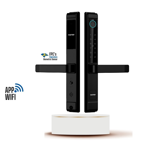 Khóa cửa kính cường lực Faster FSG01 BL - Image 5