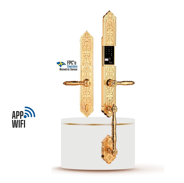 Khóa cửa nhận diện khuôn mặt Faster FS007FD3D-BM Face ID - Image 4